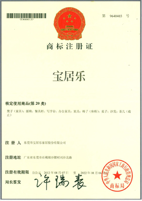 Trademark registration certificate (renewed)